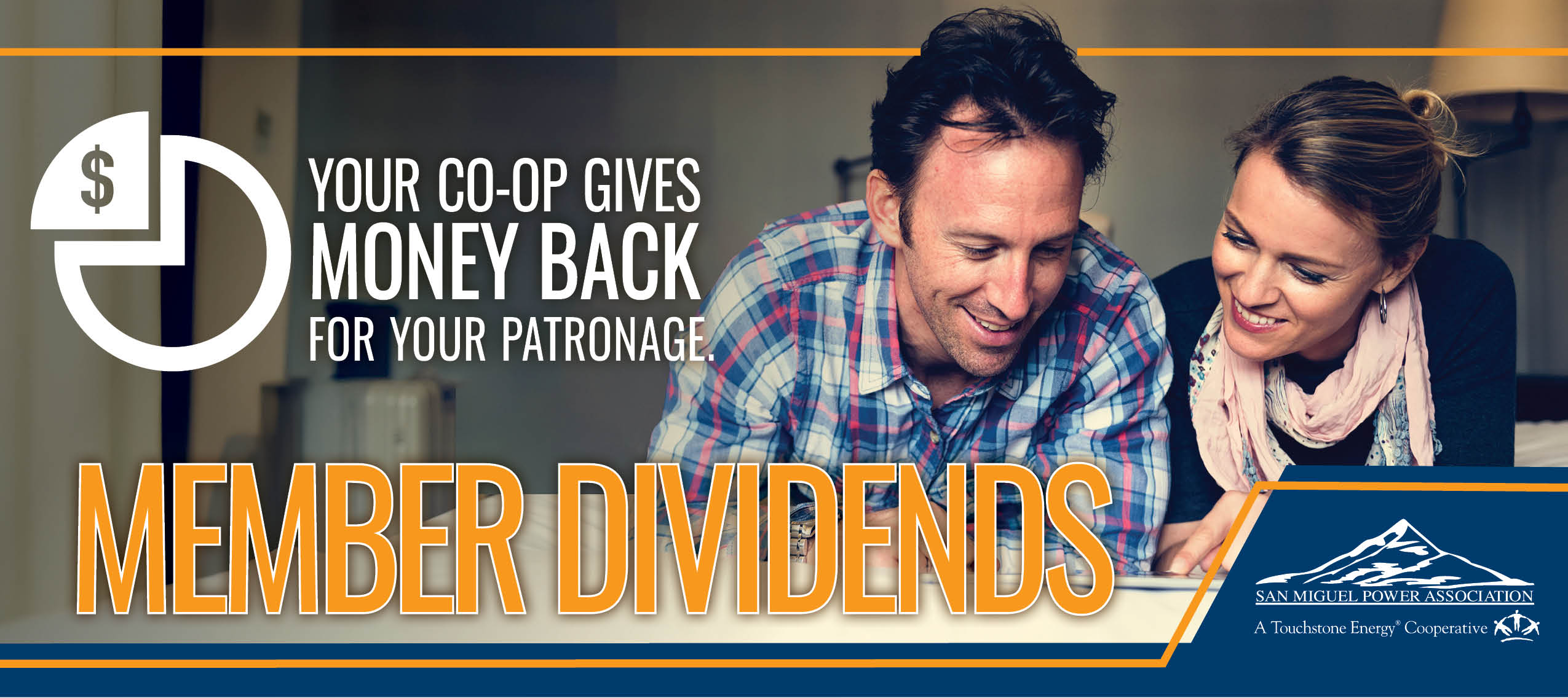 Your co-op gives money back for your patronage.