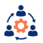 Employee collaboration icon