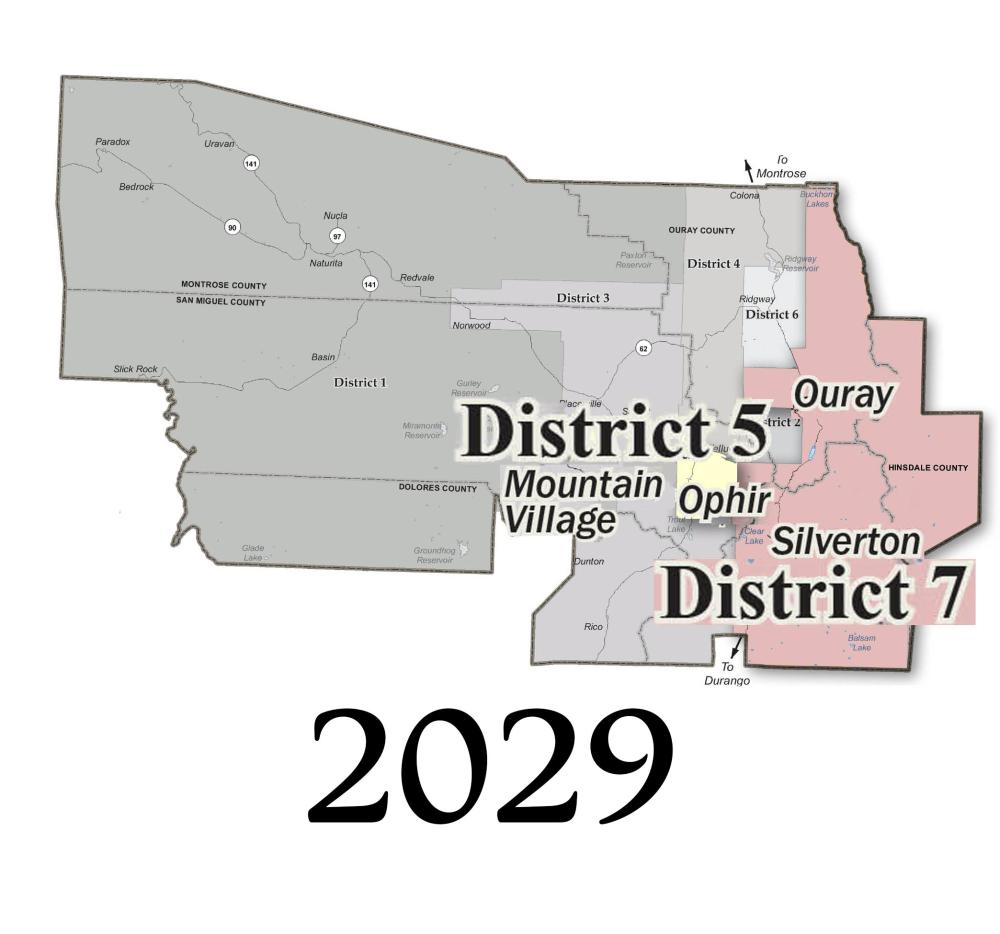 Districts #5 and #7 - 2029