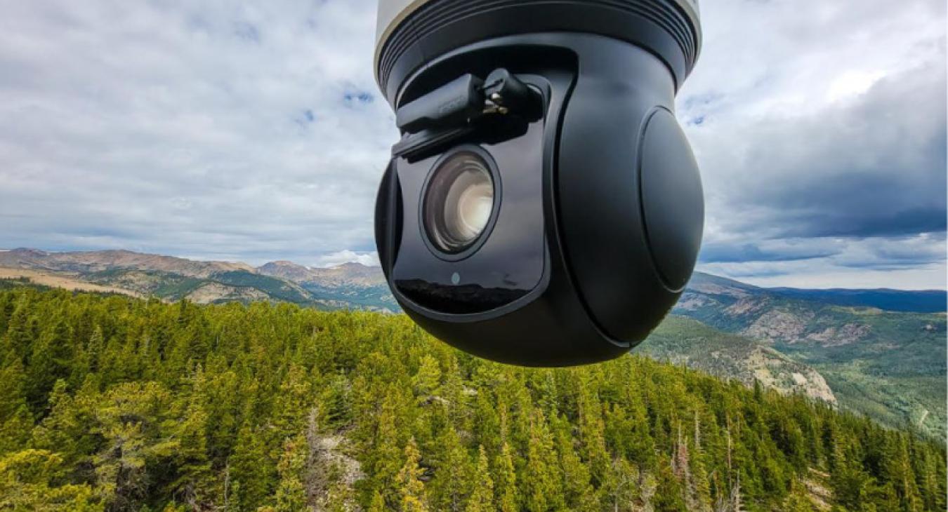 PANO AI Camera scans for wildfire starts